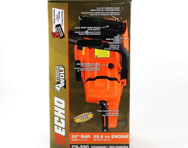 ECHO 20 in. 59.8 cc Gas Chainsaw
