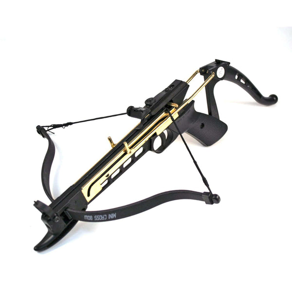 Ace Martial Arts Supply Cobra System Self Cocking Pistol Tactical Crossbow, 80-Pound with 39 Arrows, 2 Strings