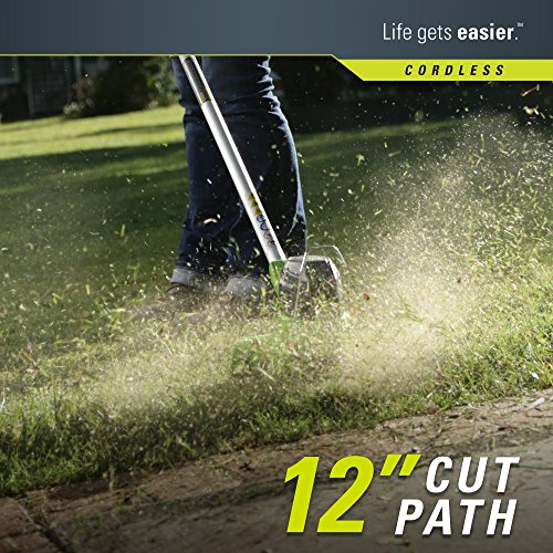 Greenworks 12-Inch 40V Cordless String Trimmer, 2.0Ah Battery and Charger Included 2101602
