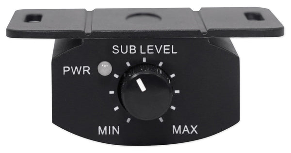 Rockville SS8P 400 Watt Slim Under-Seat Powered Car/Truck Subwoofer Sub+Amp Kit