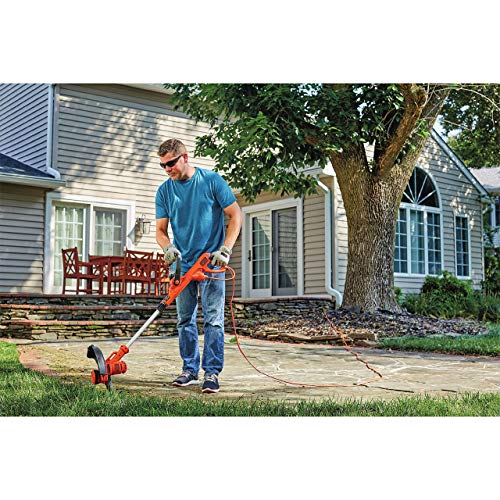 BLACK+DECKER BESTA510 6.5 Amp 14 in. AFS Electric String Trimmer/Edger (Renewed)