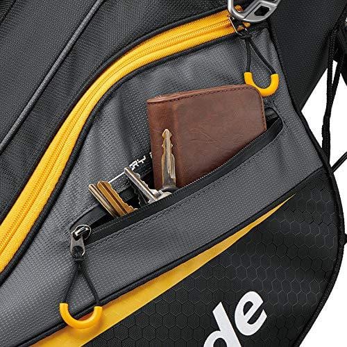 TaylorMade 2019 Golf Select Stand Bag, Black/Gold