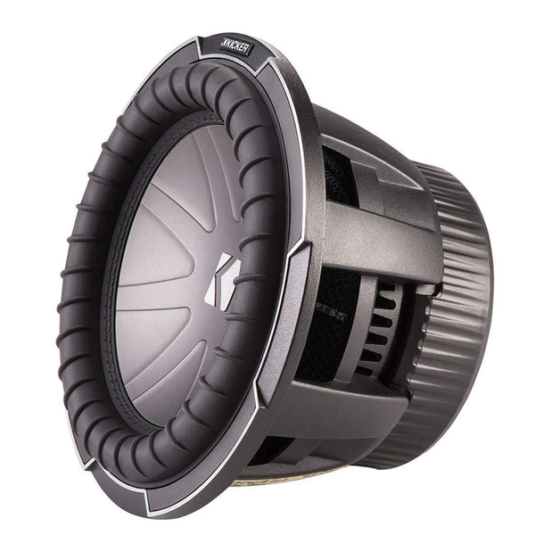 Kicker CompQ10 Q-Class 10-Inch (25cm) Subwoofer, Dual Voice Coil 4-Ohm - Ultra Pickleball