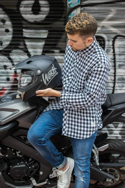 Westt Dirt Bike ATV Motocross DOT Motorcycle Helmet Dual Visor Off Road Full Face