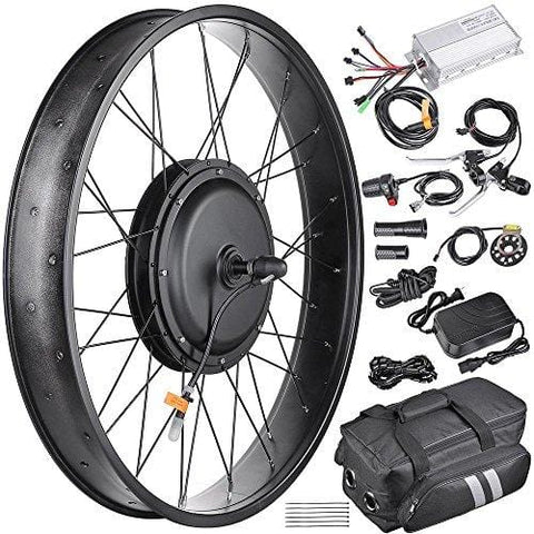 AW 22.5" Electric Bicycle Front Wheel Frame Kit for 26" 48V 1000W 470RPM E-Bike