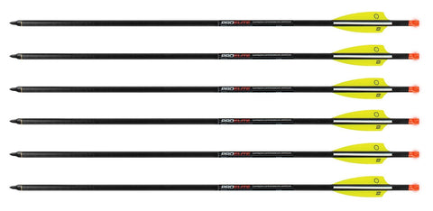 Tenpoint Pro Elite Carbon Crossbow Arrows with Omni Nock 20", 6 Pack (HEA-630.6)
