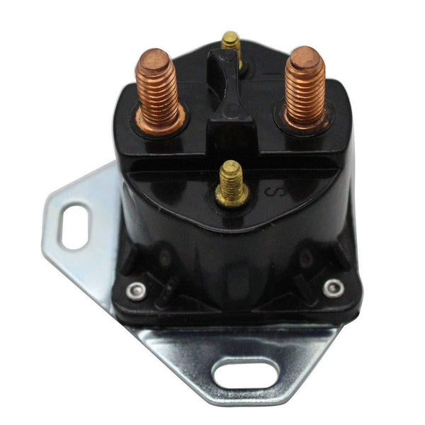 Magnetic Switch Compatible with Ford Diesel Glow Plug Relay Solenoid 6.9 7.3 Turbo & Non F Series E Series Switch (Black)