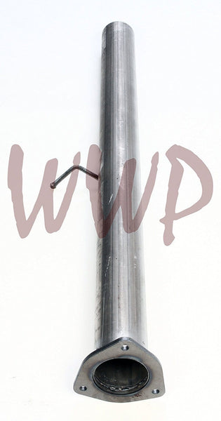 Performance Race Racing SS409 T409 Stainless Steel Off Road 4.00" Replacement Exhaust Pipe For 2007-2012 Dodge Ram 2500 3500 Cummins 6.7L Turbo Diesel Pickup Truck