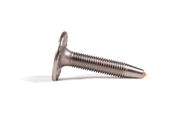 Extreme Max 5001.5364 Stainless Steel Platinum Plus Snowmobile Studs - 1.400" Length, Pack of 48
