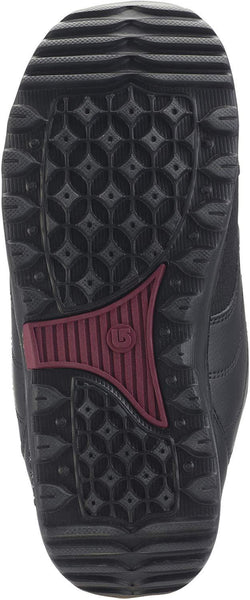 Burton Mint BOA Snowboard Boots Womens Sz 8 Black