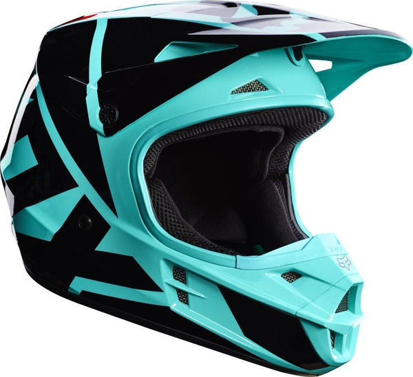 2017 Fox Racing V1 Race Helmet-Green-2XL