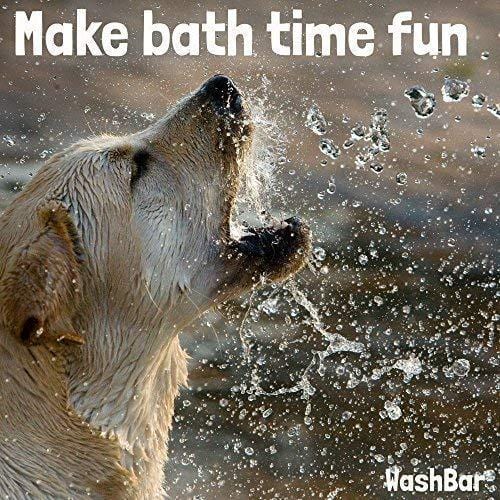 WashBar Natural Dog Shampoo - Twin Pack 100% Natural Soap Bar for Dry, Itchy or Sensitive Skin Grooming Made Easy with No Harsh Chemicals