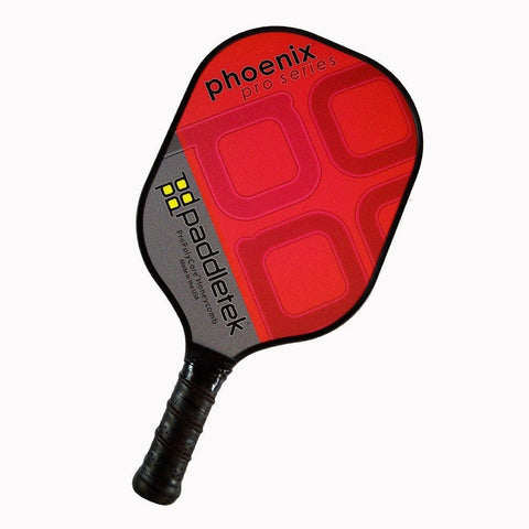 Paddletek Phoenix Pro Pickleball Paddle, Red [product _type] Paddletek - Ultra Pickleball - The Pickleball Paddle MegaStore