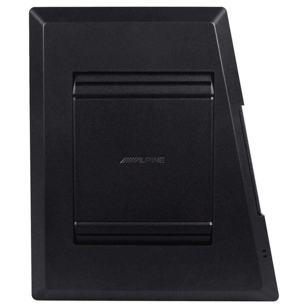 Alpine 250W Powered Sub Enclosure with 10 Inch Bassline Subwoofer & Amp PWA-S10V