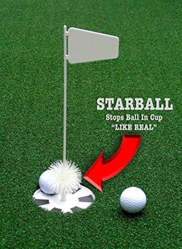 StarPro 6ft x 12ft 5-Hole Pro-Am Game Room Practice Putting Green