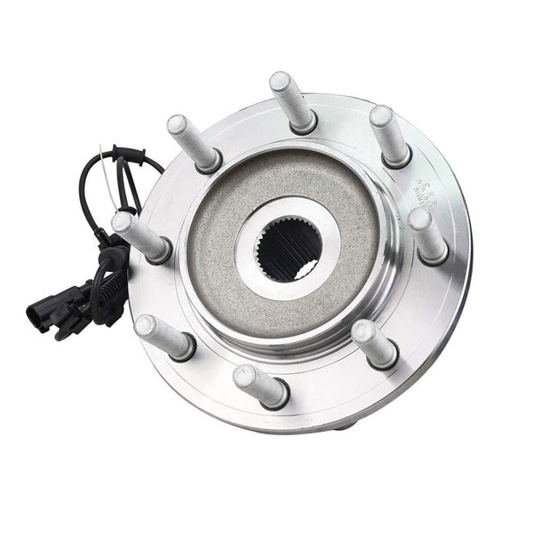 Bodeman - 8 Lug Pair 2 Front Wheel Hub and Bearing Assembly for 2014-2018 Ram 2500 3500