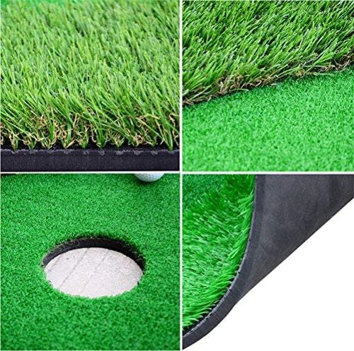 77tech Golf Putting Green System Professional Practice Green Long Challenging Putter Indoor/Outdoor Golf Training Mat Aid Equipment (5ftx10ft Large) [product _type] 77tech - Ultra Pickleball - The Pickleball Paddle MegaStore