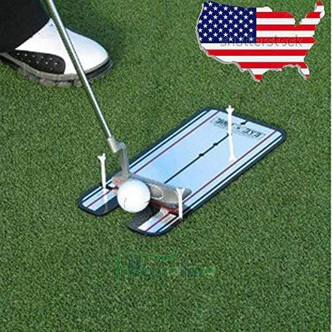 LIKE SHOP Golf Putting Mirror Training Eyeline Alignment Practice Trainer Aid Portable [product _type] Unknown - Ultra Pickleball - The Pickleball Paddle MegaStore