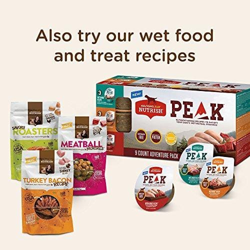 Rachael Ray Nutrish PEAK Natural Grain Free Dry Dog Food, Open Range  with Beef, Venison & Lamb, 23 lbs