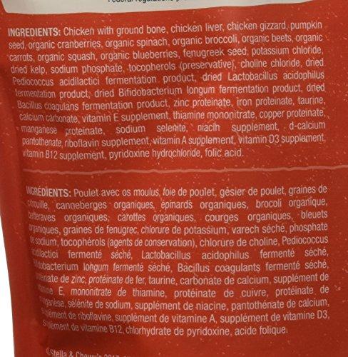 Stella & Chewy's Freeze-Dried Raw Chewy's Chicken Dinner Patties Grain-Free Dog Food, 14 oz bag