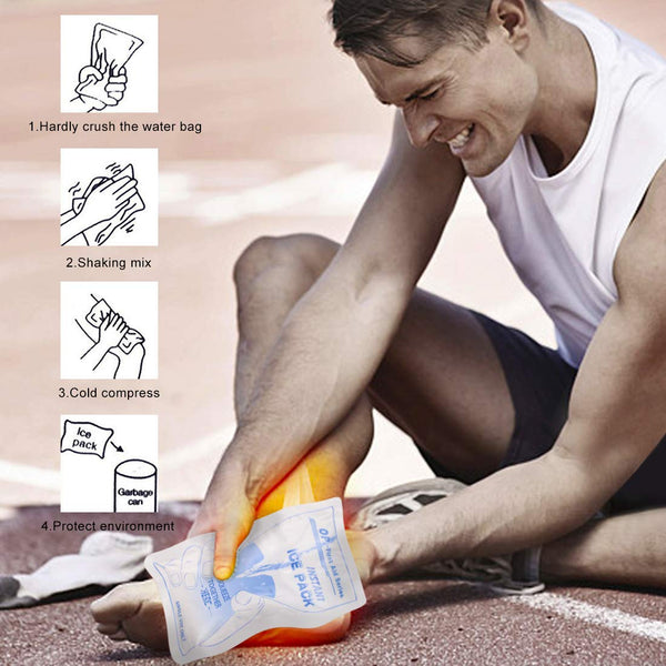 Monoki First Aid Kit Survival Kit, Emergency Survival Kit Medical Supplies Trauma Bag Safety First Aid Kit for Home, Office, School, Car, Boat, Travel, Camping, Hiking, Sports, Adventures