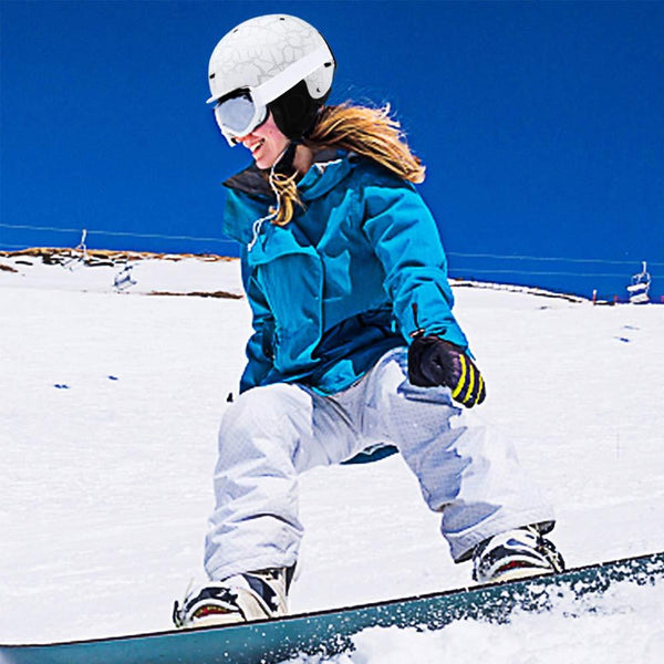 MONATA Adult Ski & Snowboard Helmet for Men and Women Winter Snow Sports Protect - Adjustable Large Size 23.22-24 Inches（Black）