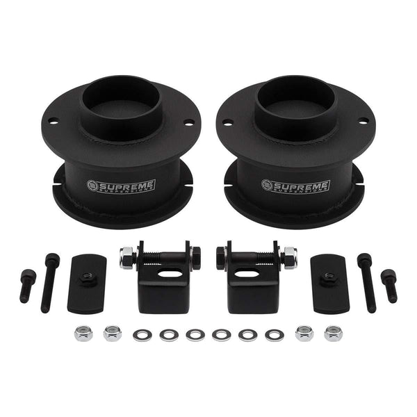 Supreme Suspensions - Full Lift Kit for 2014-2019 Ram 2500 3" Front Lift Spring Spacers + 2.5" Rear Lift Spring Spacers + Shock and Bump Stop Relocation Brackets 4WD