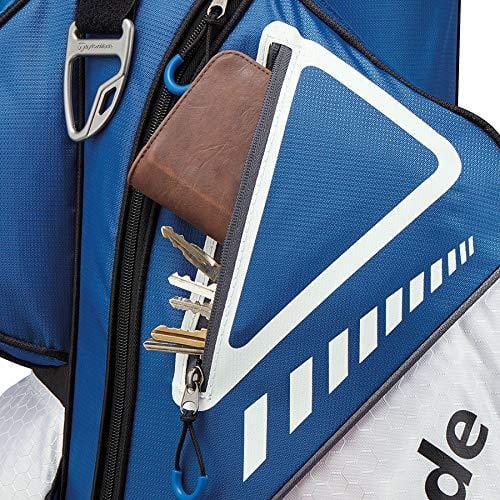 TaylorMade 2019 Golf Select Cart Bag, Blue/White