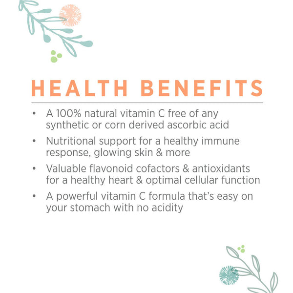 Pure Synergy Pure Radiance C (90 Capsules) 100% Natural Vitamin C from Fruits & Berries, Non-GMO