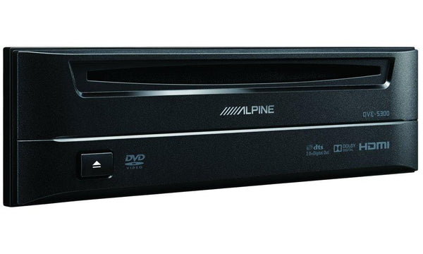 Alpine Electronics DVE-5300 Restyle Add-On DVD/CD Player for Mech-Less X108U Dash System