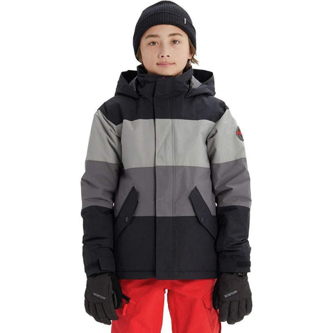Burton Boys' Symbol Jacket, True Black Multi, X-Large