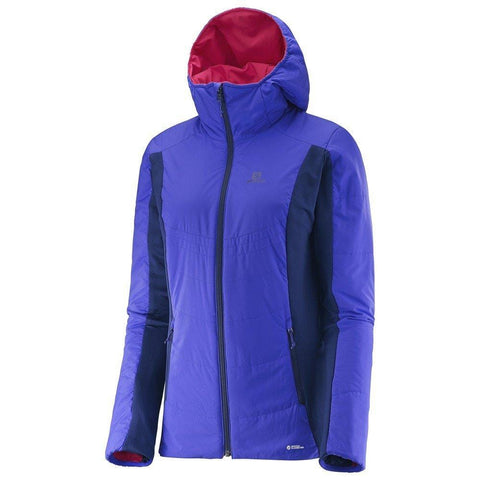 Salomon Drifter Mid Jacket - Women's Phlox Violet / Gaura Pink Medium