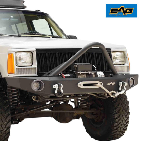 EAG Stinger Front Bumper with Winch Plate