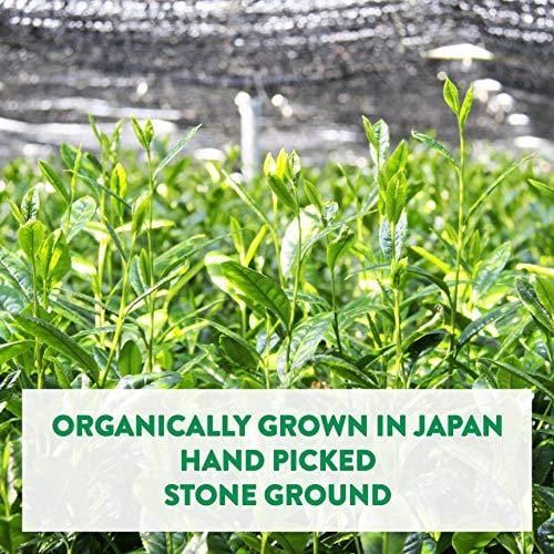 Tenzo Tea (Whisk Included in Box) - Ceremonial Grade Matcha Green Tea Powder (For Sipping as Tea) - USDA Organic, Kosher, Vegan, Paleo/Keto Friendly (30 Gram + Whisk)