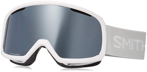 Smith Optics Riot Goggle White Vapor/Chromapop Sun Platinum Mirror/Yellow One Size