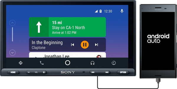 Sony XAV-AX5000 7" Apple Car Play, Android Auto, Media Receiver with Bluetooth