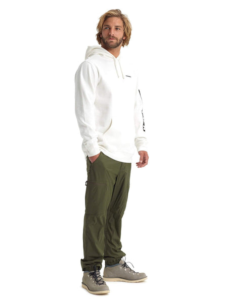 Burton Men's Men's Vault Pullover, Stout White, Small