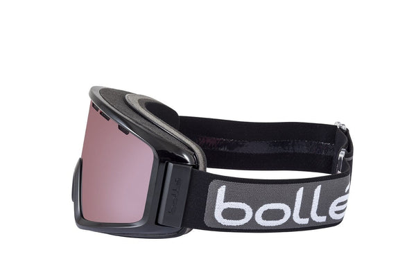 Bolle Z5 OTG Vermillon Gun, Shiny Black, Medium/Large