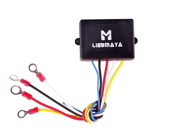 LIEBMAYA Wireless Winch Remote Control Kit for Truck Jeep ATV SUV 12V Switch Handset - with Two Keychain remotes