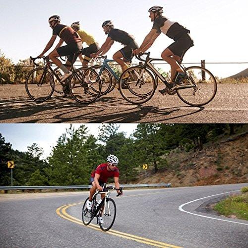 SAVADECK Carbon Road Bike, Warwinds3.0 700C Carbon Fiber Road Bicycle with Shimano SORA 18 Speed Derailleur System and Double V Brake (Blue, 54cm)