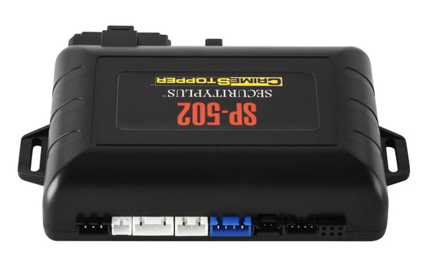 Crimestopper SP-502 2-Way LCD Paging Combo Alarm, Keyless Entry and Remote Start System with Rechargeable Remote
