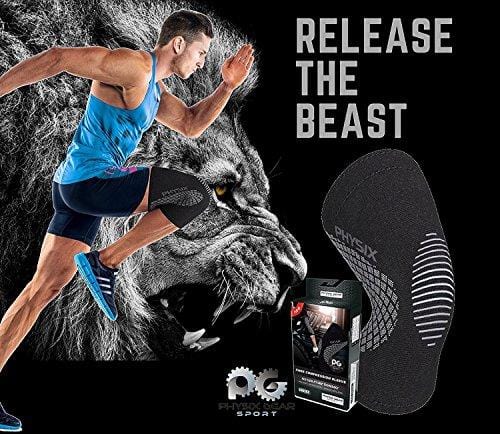 Physix Gear Knee Support Brace - Premium Recovery & Compression Sleeve for Meniscus Tear, ACL, MCL Running & Arthritis - Best Neoprene Stabilizer Wrap for Crossfit, Squats & Workouts (Single Grey L)