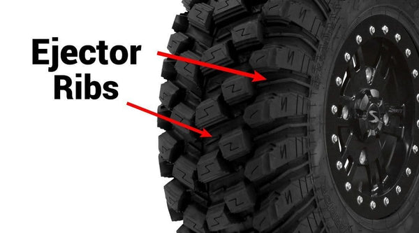 SuperATV A/T Warrior Road Tire - DOT Approved - RZR, X3, General, Maverick, Ranger, Rock & All Terrain UTV - 30" - Standard