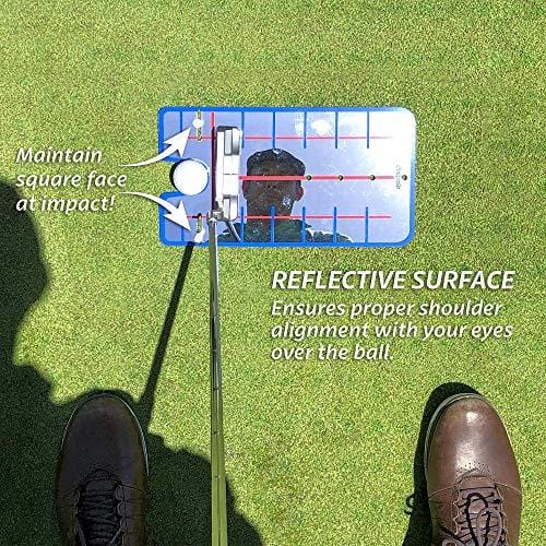 GoSports Golf Putting Alignment Mirror Guide - Putt Like the Pros (Choose Between Standard and XL Mirror Training Aids) [product _type] GoSports - Ultra Pickleball - The Pickleball Paddle MegaStore