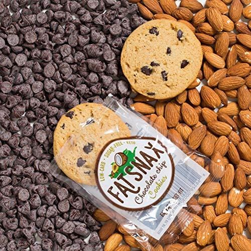 Fat Snax Cookies - Low Carb, Keto, and Sugar Free (Variety Pack, 12-pack (24 cookies)) - Keto-Friendly & Gluten-Free Snack Foods