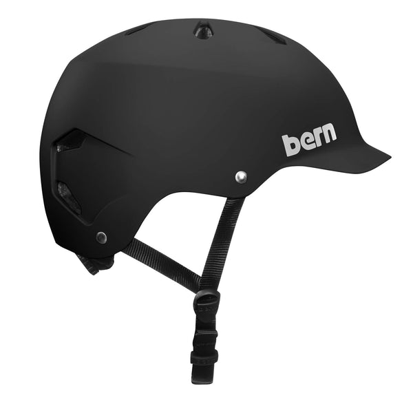 BERN - Summer Watts EPS Helmet, Matte Black, Large