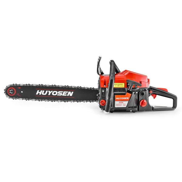HUYOSEN Gas Power Chain Saws Corded 54.6 CC 2 Cycle Gas Powered Chainsaw Guide Bar Size 20 inchs 0.325 inchs 76DL Chain Guide Bar