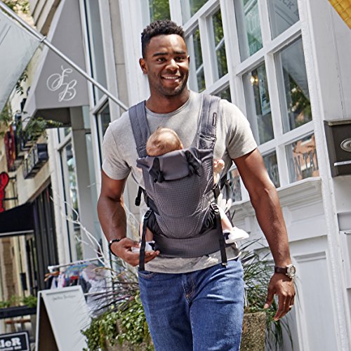 Contours Love 3-in-1 Child & Baby Carrier with 3 Seating Positions, Charcoal Gray
