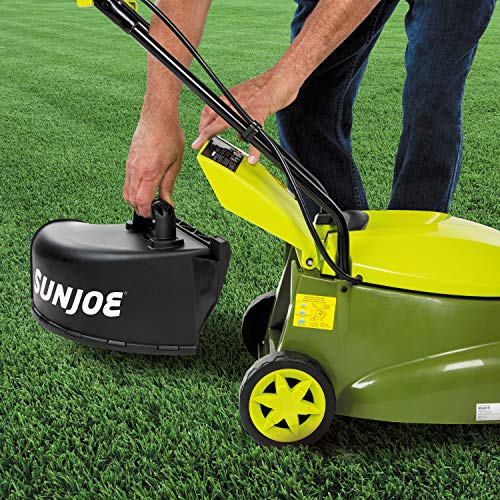 Sun Joe MJ401E-PRO 14 inch 13 Amp Electric Lawn Mower w/Side Discharge Chute, 14"