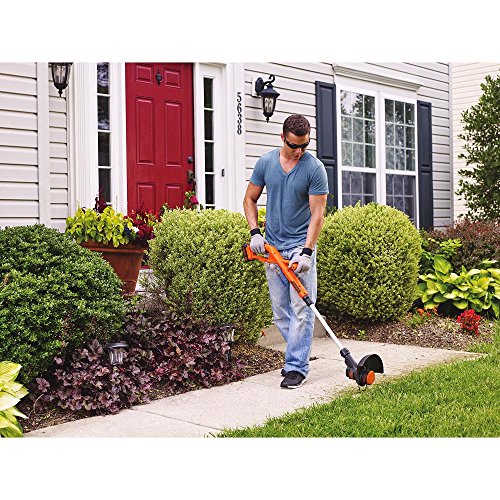 BLACK+DECKER 20V MAX String Trimmer/Edger Kit, 10-Inch (LST201)